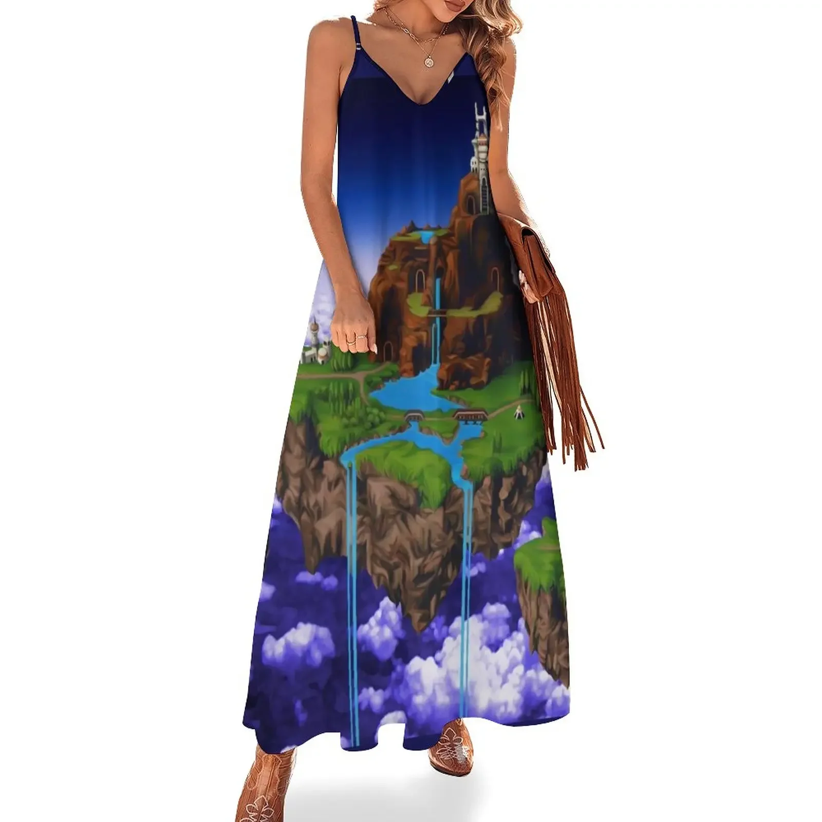 Платье Kingdom of Zeal Chrono Trigger из полиэстера