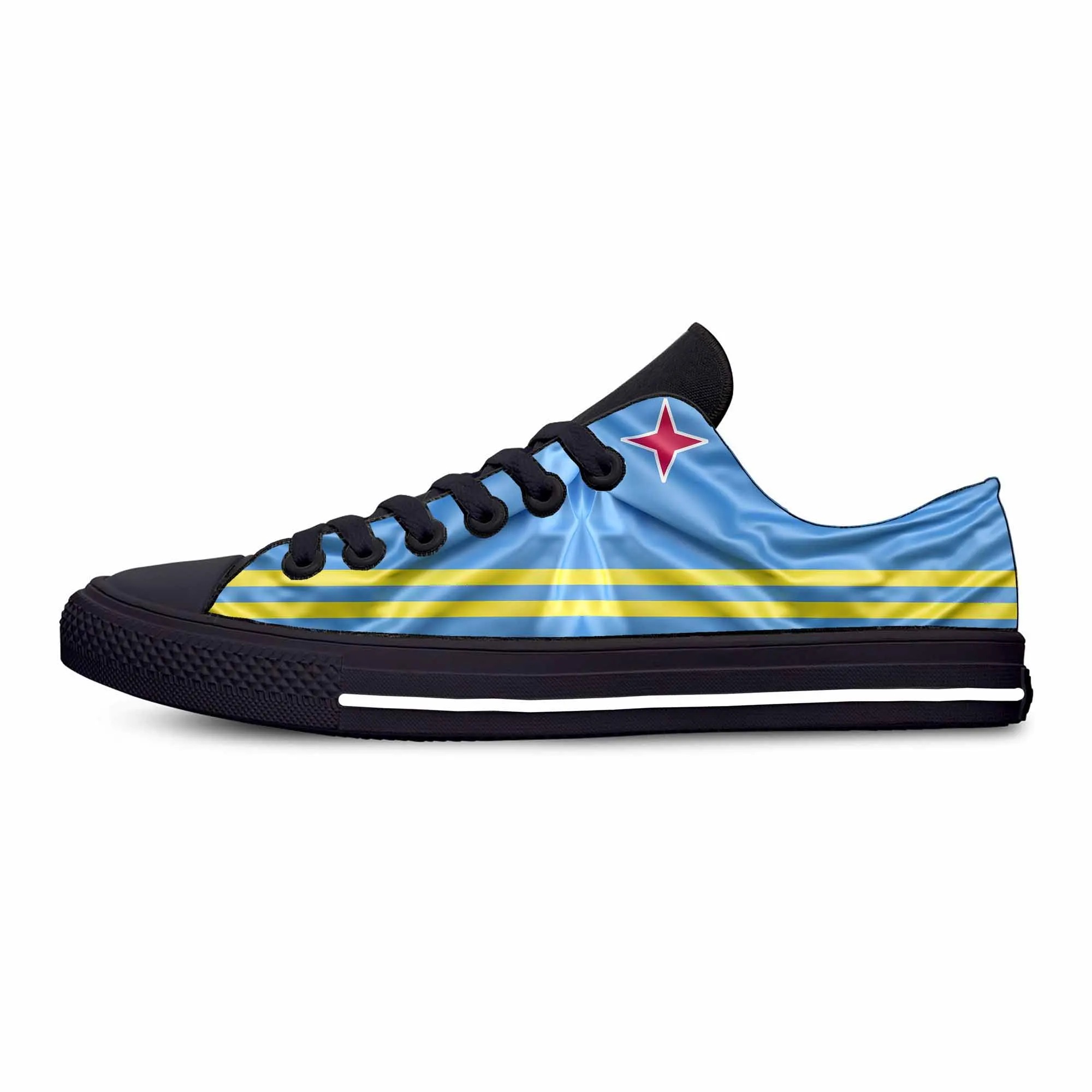 Кроссовки Аруба с флагом патриотической гордости модная смешная популярная