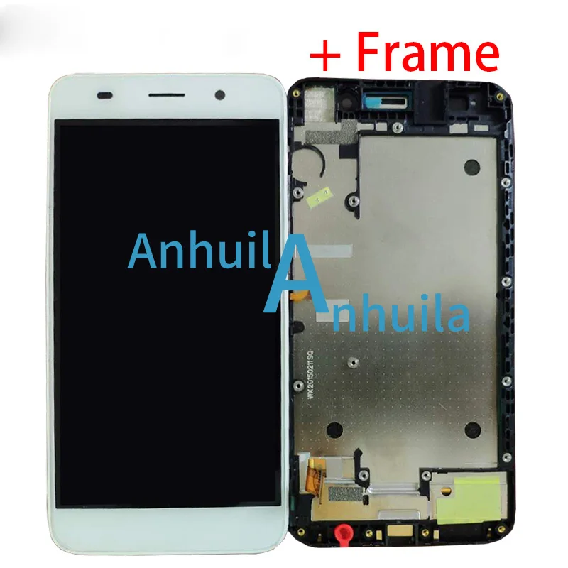 5 0 "черный/белый/золотой с рамкой для Huawei Y6 SCL-L01 SCL-L21 SCL-L04 ЖК-дисплей сенсорным