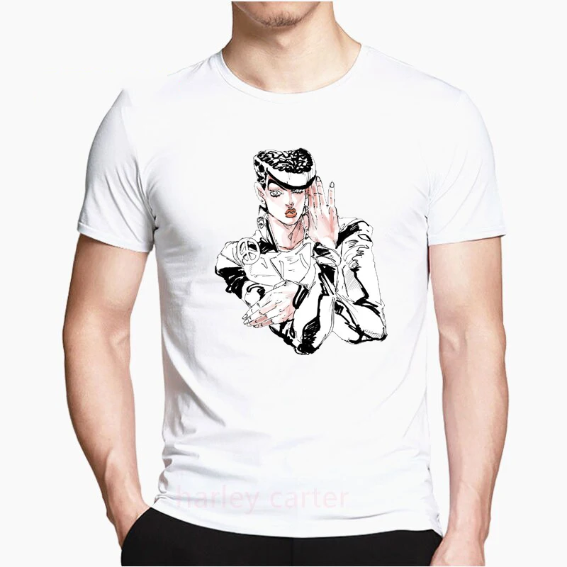 

Футболка с термочувствительной аппликацией, термоклейкая термоаппликация с рисунком аниме «невероятные приключения Джоджо», термоклейкая аппликация для одежды