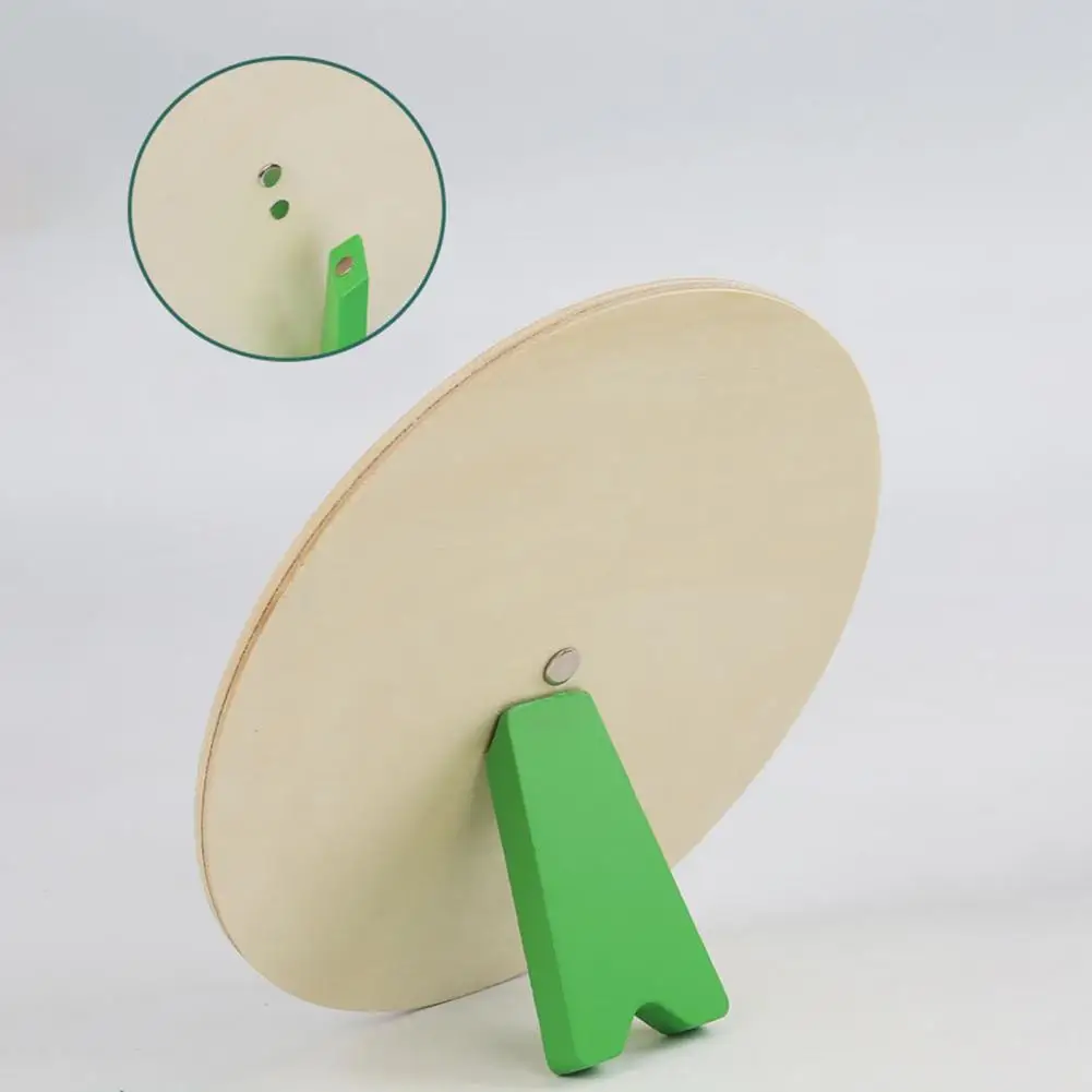

1 Set Useful Kids Clock Toy Stable Wooden Clock Sturdy Teaching Clock Toy Model Entertainment