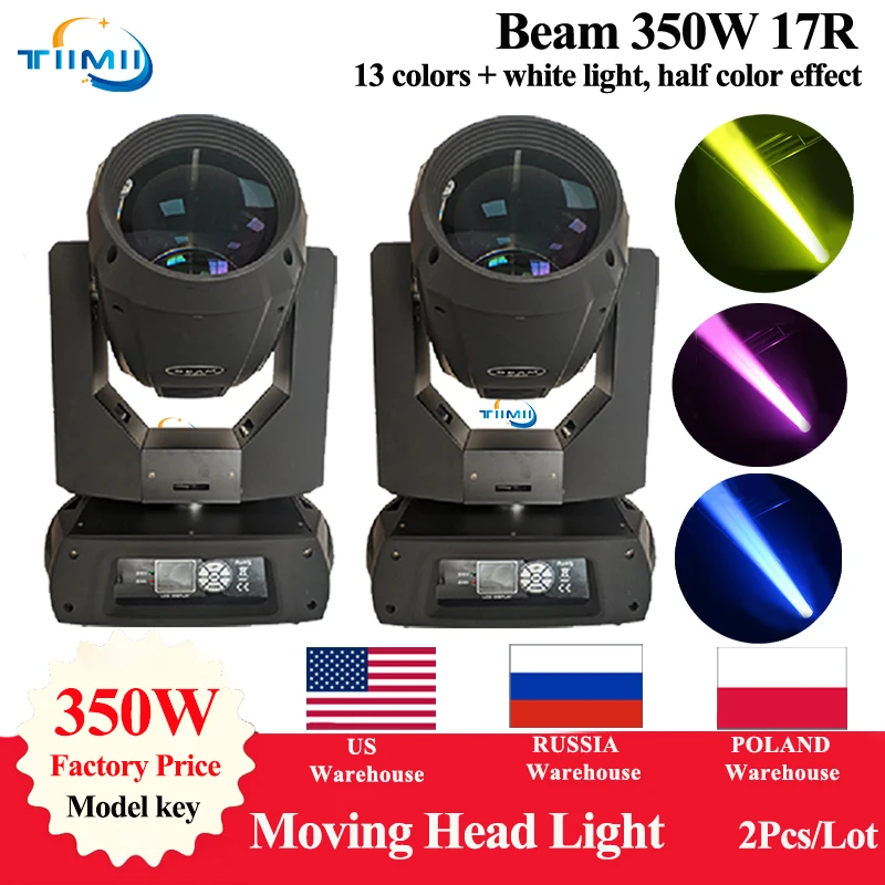 

2 шт./партия Lyre Beam 350 Вт 17R движущаяся головка освещение Sharpy Beam 17R Lyre Beam 350 Вт сенсорный экран сценическое освещение для дискотеки DMX Power DJ