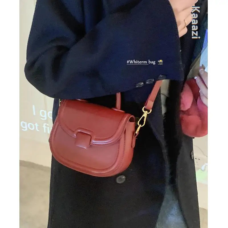

Classic Leather Crossbody Bag For Women Luxury Designer 2023 New Trends Fashion Top Handle Shoulder Handbags And Purses Ladies