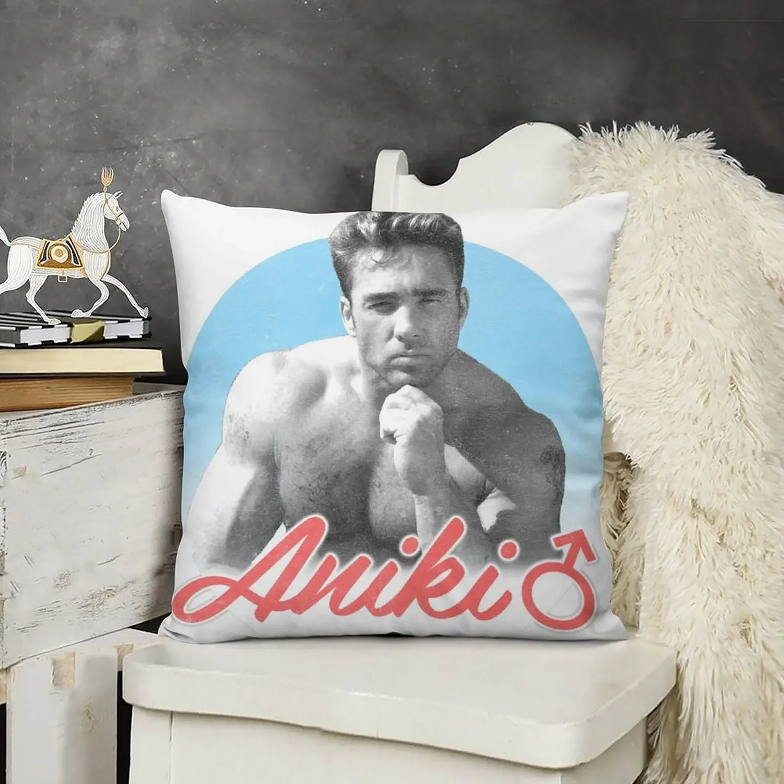 Aniki Billy Herrington Gachumuchi для всех декоративных подушек декоративного дивана