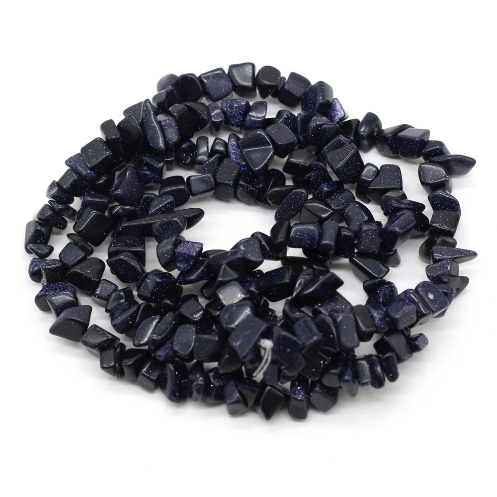 Купи Natural Irregular Freeform Chip Gravel Beads Blue Sand Stone 5-8mm Loose Beads For Jewelry Making Diy Exquisite Bracelet 16‘’ за 139 рублей в магазине AliExpress