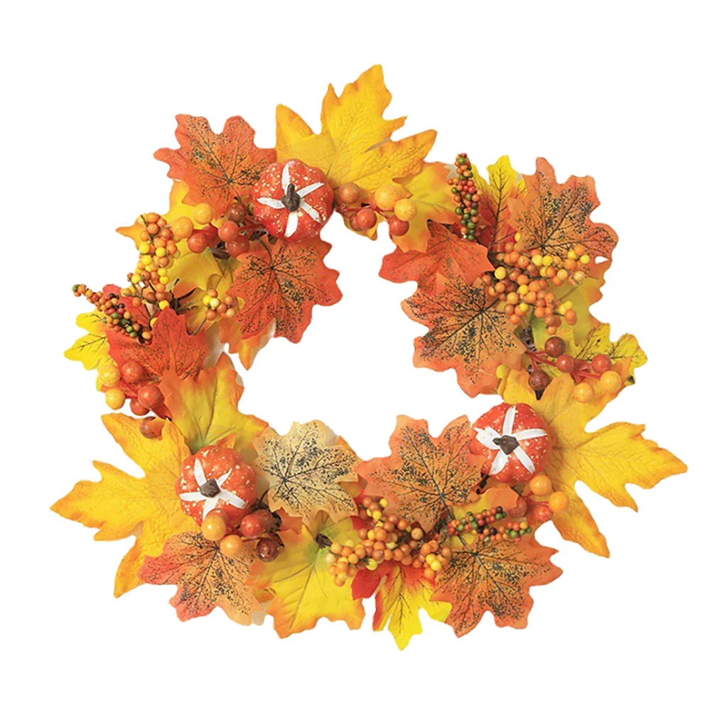 

1 Pc Novel Exquisite Decoration Flower-hoop Beautiful Charming Wall Pendant Hanging Wreath for Home Indoor