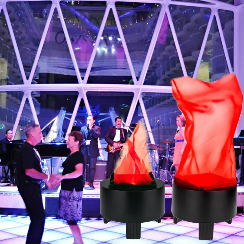 Имитация 3D огненного пламени подвесная жаровня лампа для домашней вечеринки