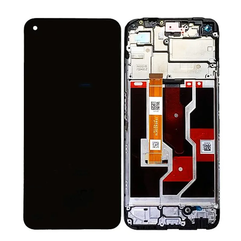 Для Oppo A36 PESM10 ЖК сенсорный экран дигитайзер с рамкой сборная Замена для A76 CPH2375 LCD