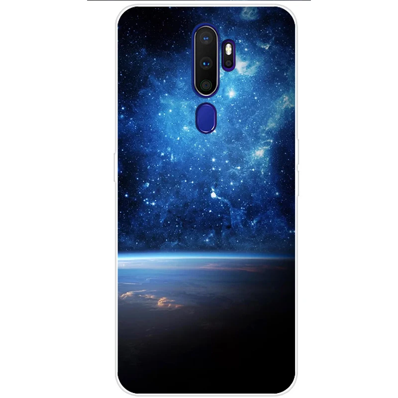 Для OPPO A5 2020 Чехол Мягкий силиконовый чехол из ТПУ для A9 задняя крышка с цветным