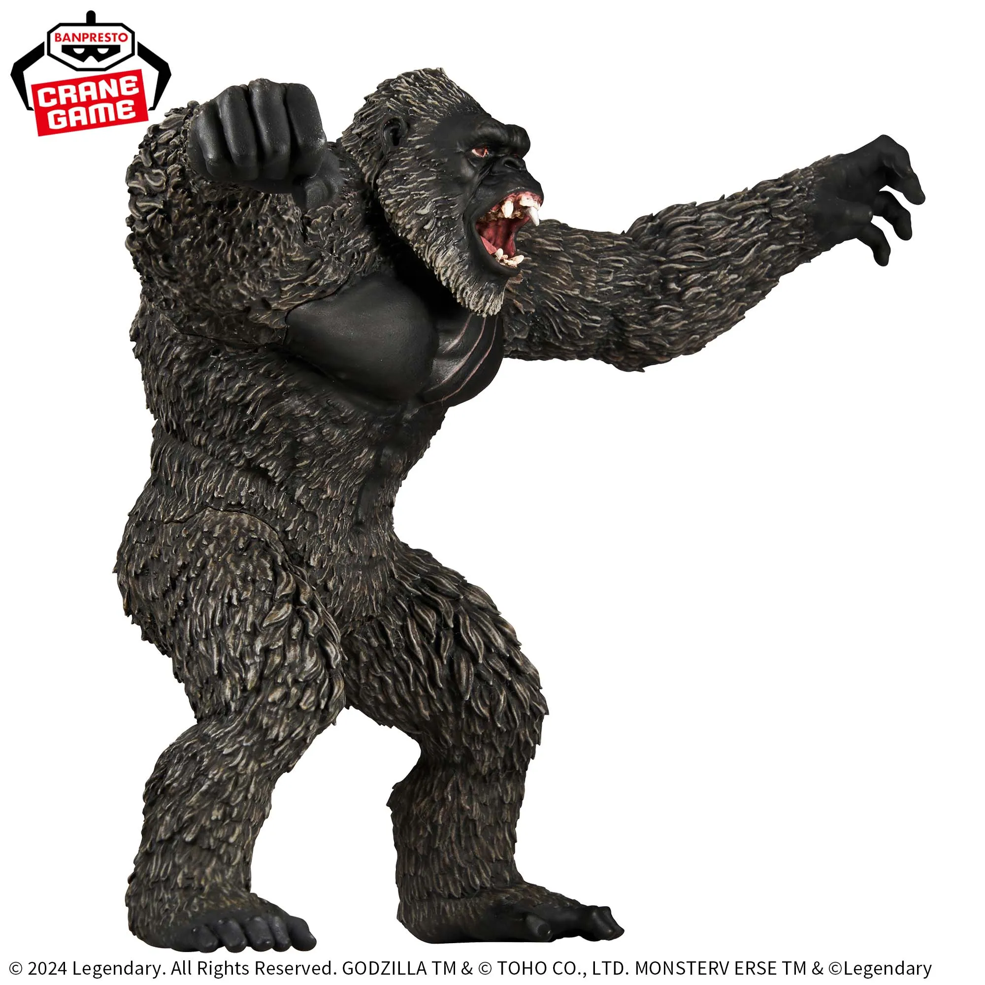 Оригинальные фигурки героев мультфильма Banpresto King Kong Vs. Godzilla из ПВХ коллекционная