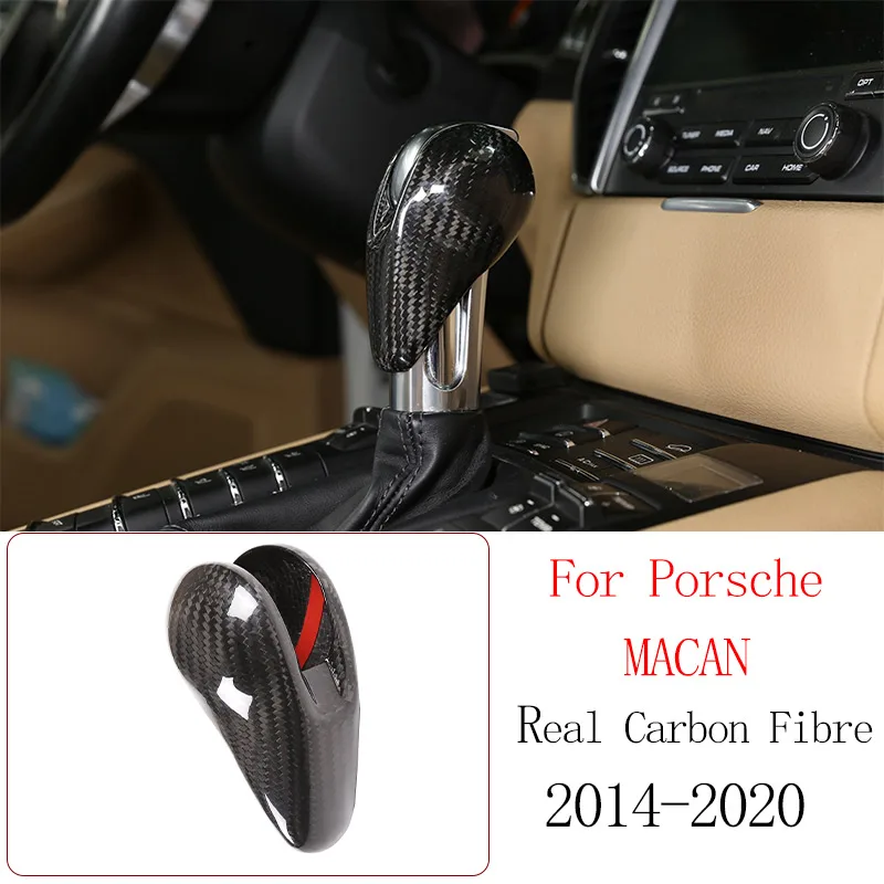 

Настоящее углеродное волокно для Porsche Macan 2014-2020 внутренняя Центральная панель управления дверью Крышка порога отделка наклейки аксессуары