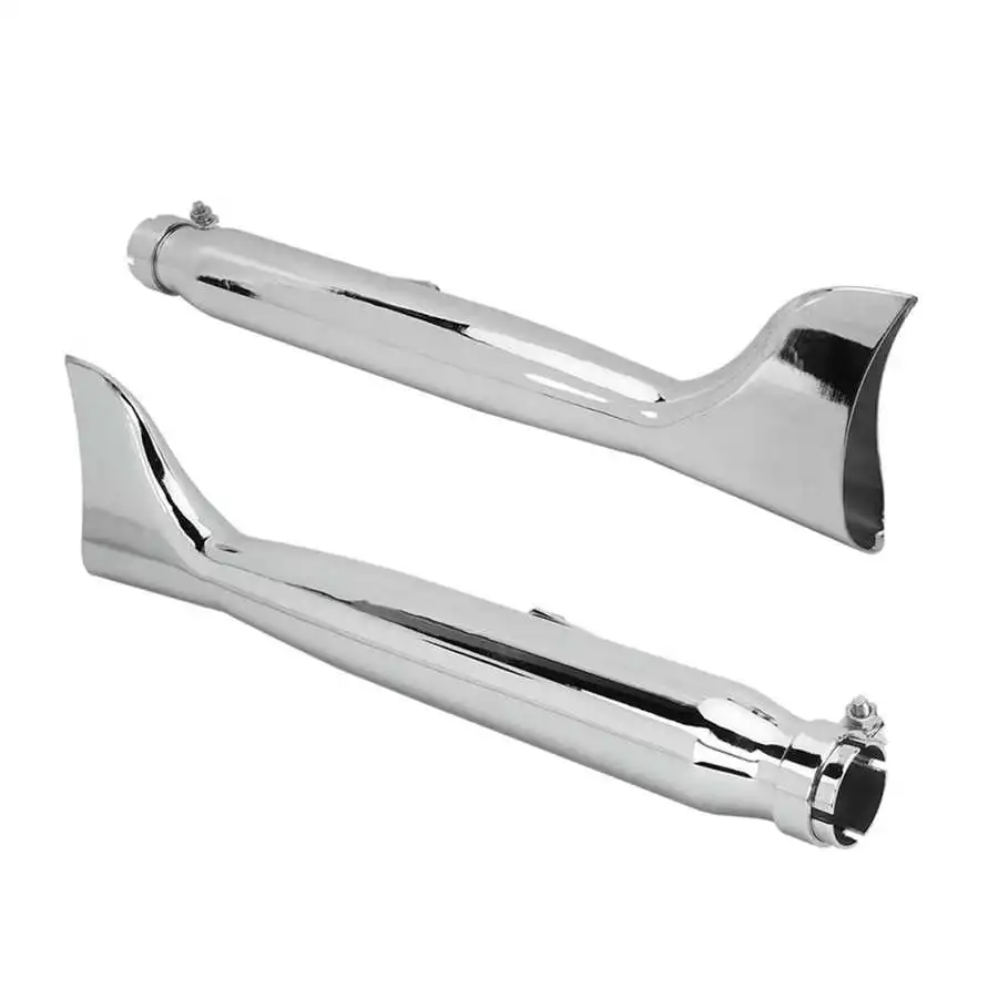 21 дюйм универсальная мотоциклетная электропластина глушитель рыбьего хвоста