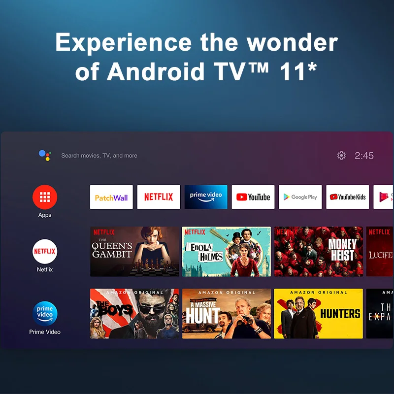 10000 Xiaomi Mi TV Stick 4K Android 11 Dongle Портативный потоковый медиа Dolby атмосферs BT5.0 Google Assistant