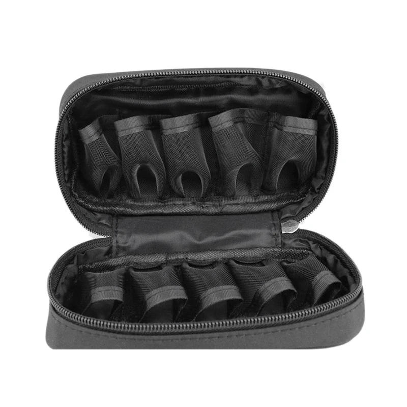 

10 Bottles 5Ml/10Ml/15Ml Essential Oil Storage Bag Holder Portable Nail Polish Collect Pouch For Traveling Sturdy Double Zipper