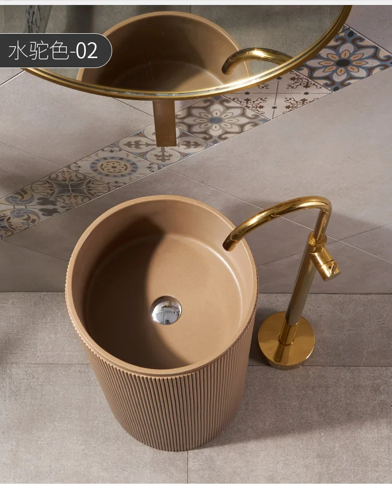 Умывальник колонного типа для наружного двора ванная комната умывальник балкон