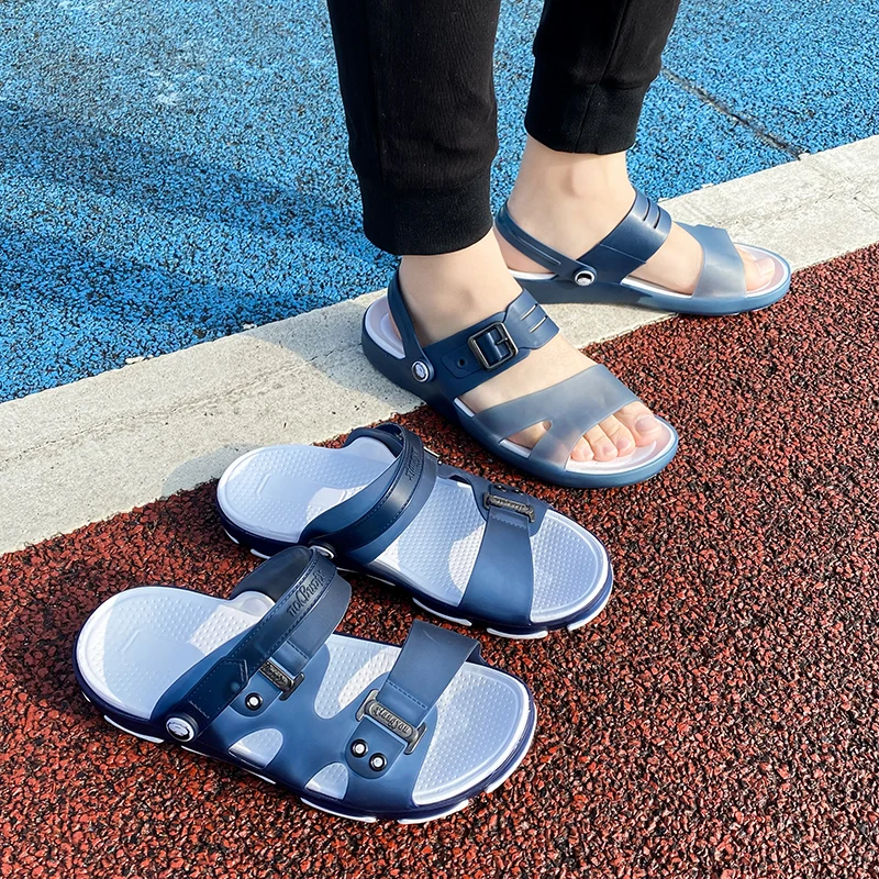 

Sandales Men's Sandals 2022 Luxury Brand Designer Clogs Garden Shoes for Men Casual Beach Non-slip Sandals Home Slippers