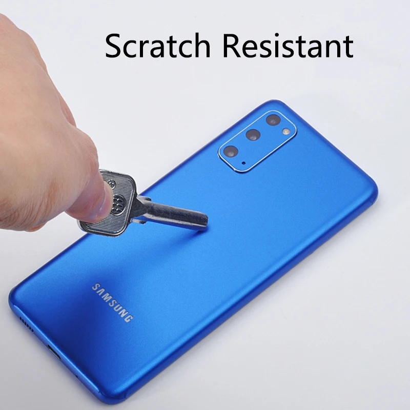 Задняя пленка со льдом для Samsung Galaxy S10 Plus Note 20 ультра тонкий защитный чехол Цветная