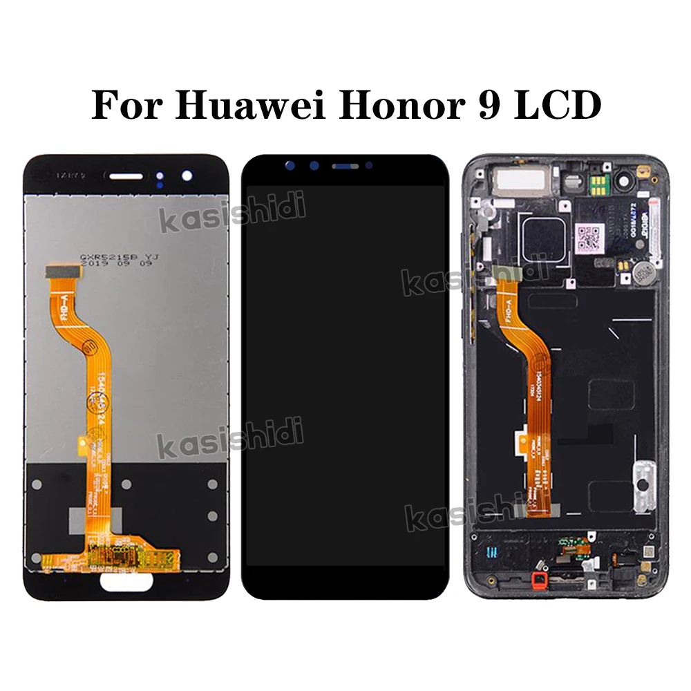 Фото 5,15 ''для Huawei Honor 9, ЖК-дисплей, преобразователь сенсорного экрана в сборе для Huawei Honor 9 STF-L09, детали дисплея №2
