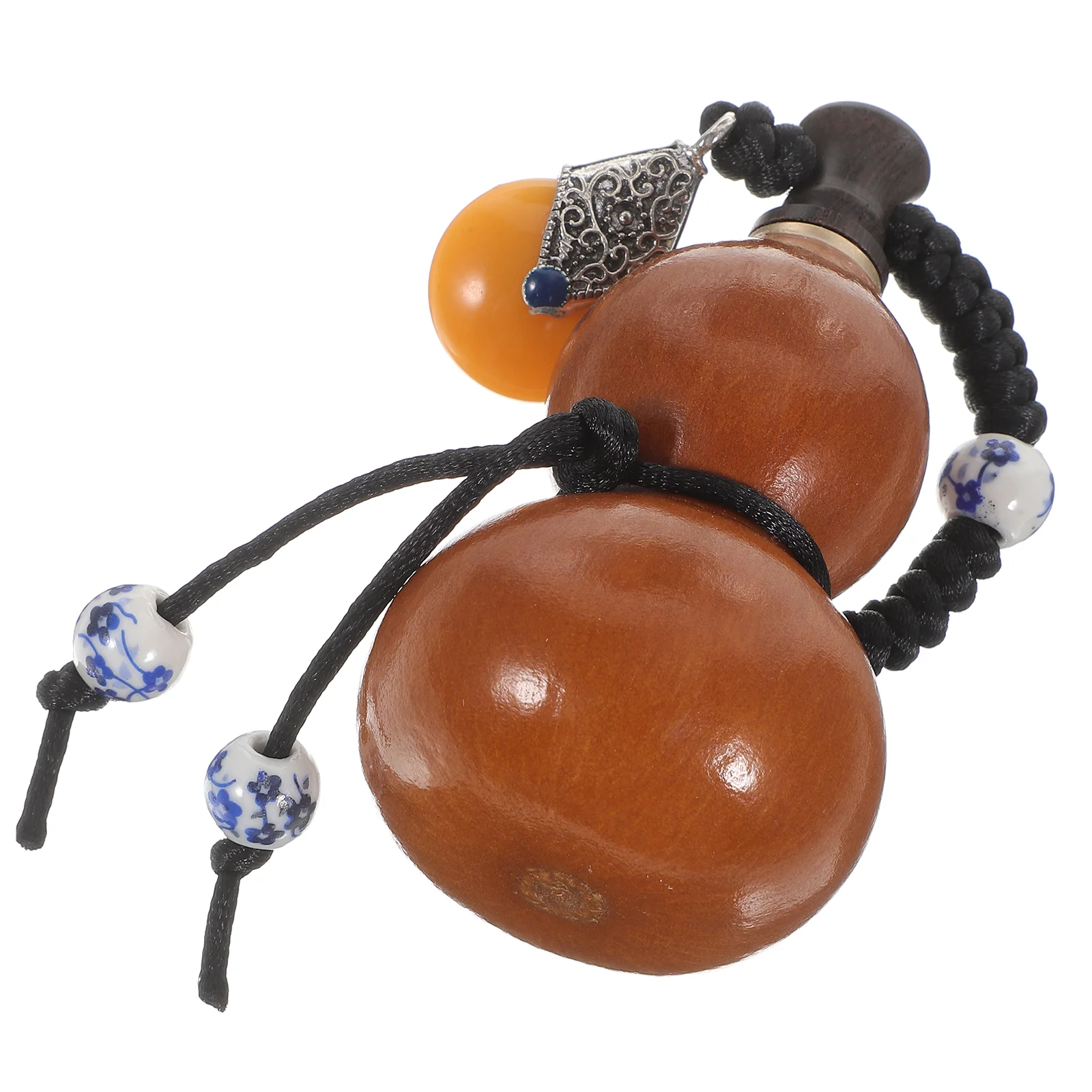 

Hanging Jar Chinese Decor Multipurpose Gourd Decor Polyester Empty Bottle Chinese Decor