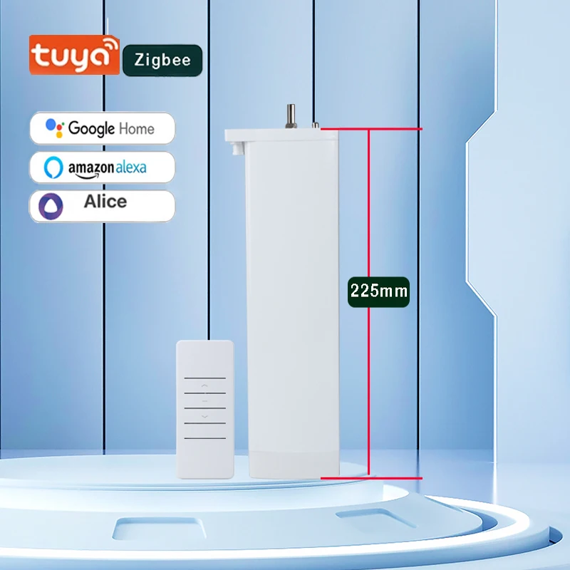 Электрический умный двигатель для штор Новейшего Поколения Tuya Zigbee ...