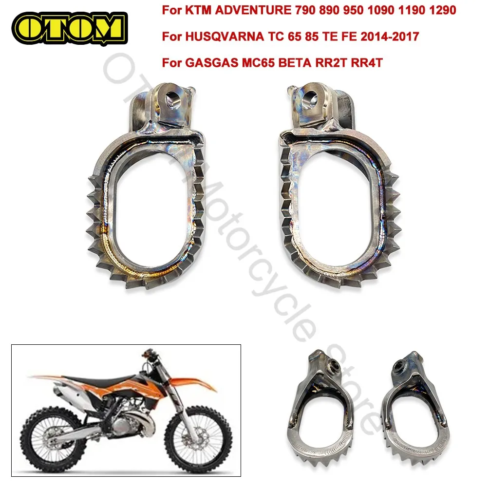 Фото Подножки для мотоциклов KTM HUSQVARNA GASGAS BETA 1998-2017, модели SX XC EXC EXCF ADVENTURE TC TE MC65 RR2T №1