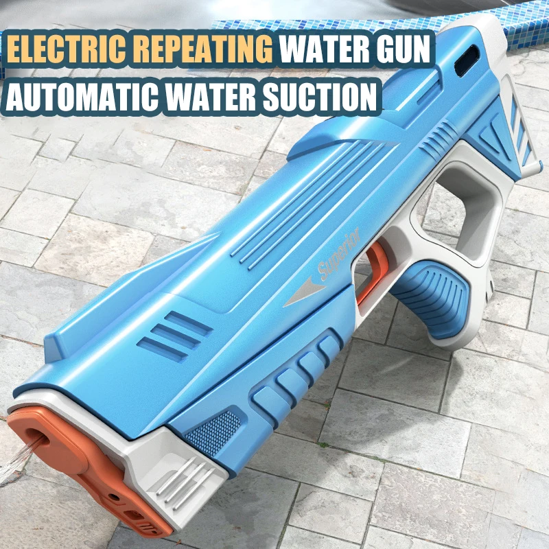 

Electric Water Gun Beach Outdoor Water Fight Toys High-Tech Children's Toys Swimming Pool Toy Summer Play Water Toy for Children