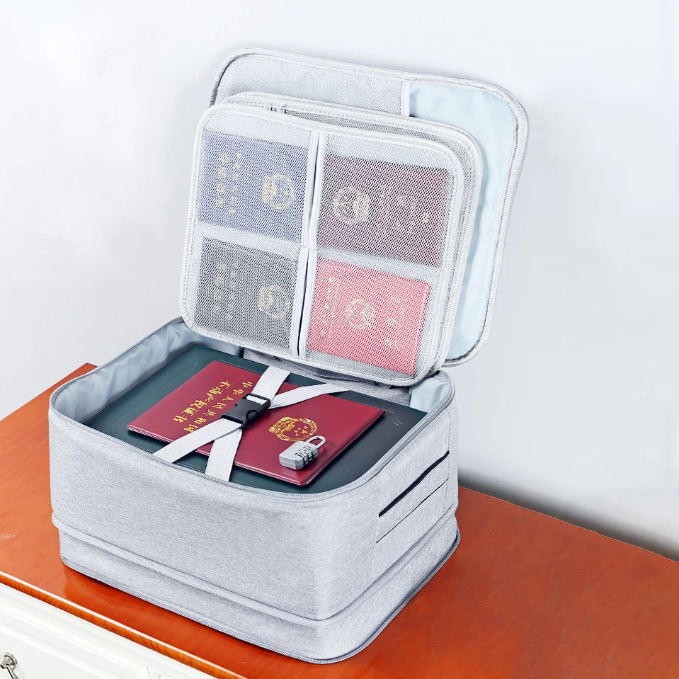 Multi-purpose Briefcase Women Weekend Travel Necessary High Capacity Document Handbag Material Storage Bag Accessories Supplies