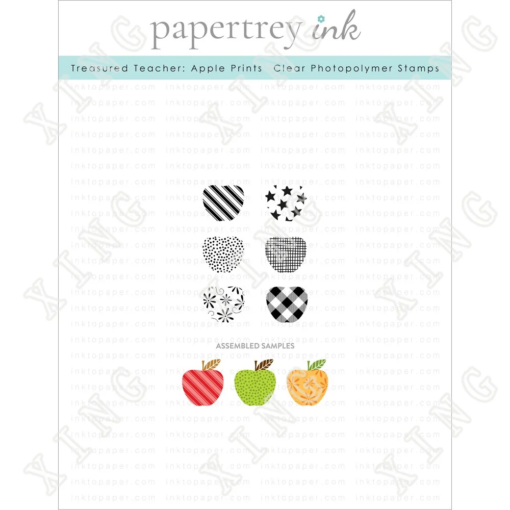 

Treasured Teacher Apple Prints Silicone Stamps Scrapbook Diary Decoration Embossing Template Diy Greeting Card Handmade 2022