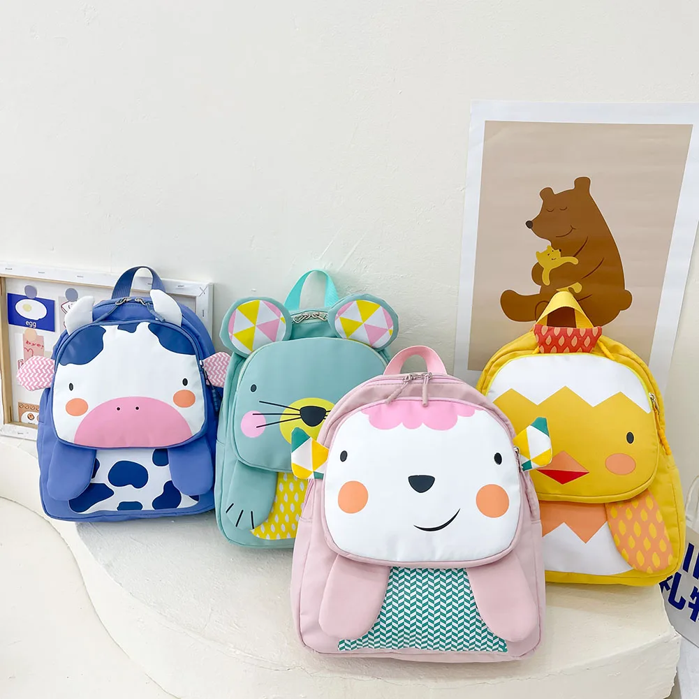 

Children Backpacks Kindergarten Cartoon Animal Toddle Girls Boy Kids Schoolbag Fashionable Decor for Children Kids