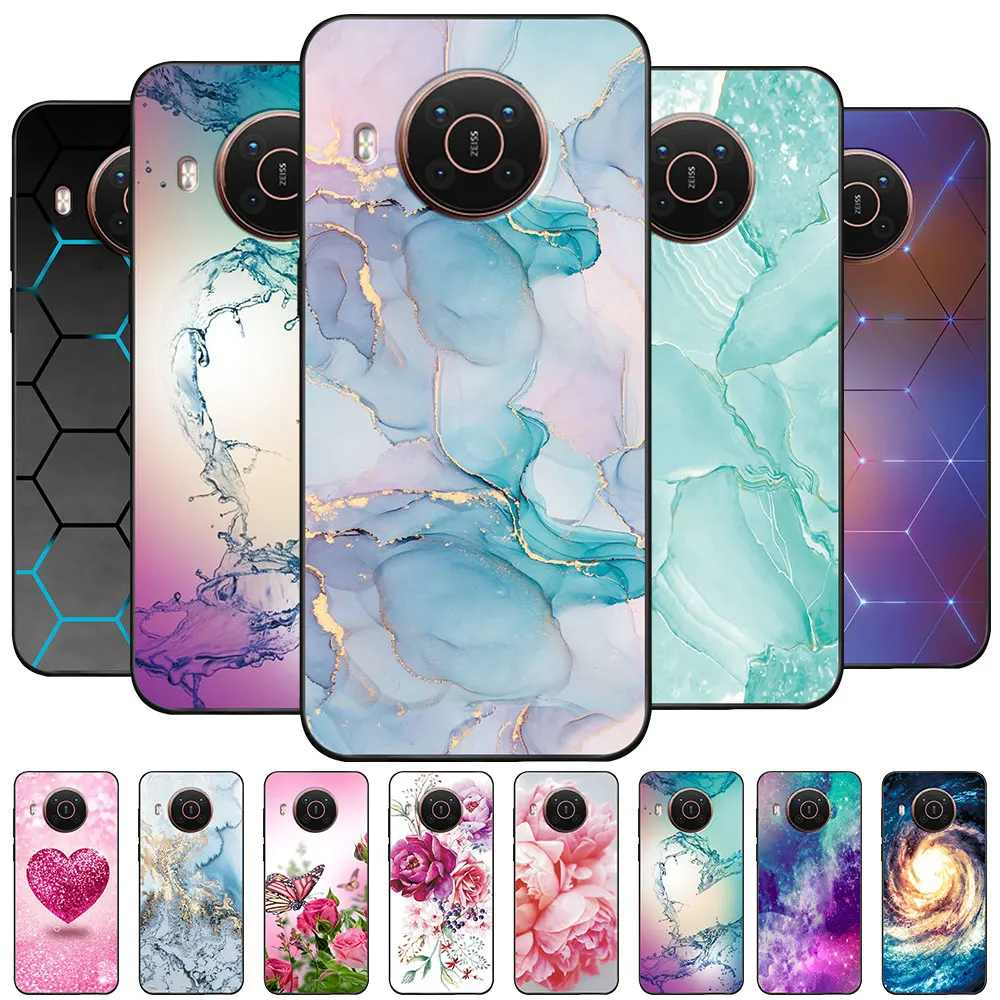 Чехол для Nokia X20 X10, 6,67 дюйма, Мягкий Силиконовый Модный чехол из ТПУ для телефона Nokia x10 NokiaX20 X 20, Чехлы, бампер, чехол, оболочка