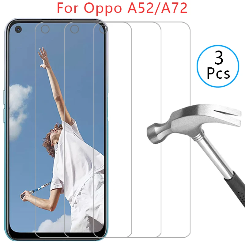 

screen protector for oppo a52 a72 5g protective tempered glass on oppoa52 oppoa72 a 52 72 52a 72a safety phone film opp opo appo