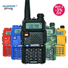 Baofeng UV-5R рация профессиональная CB радиостанция Baofeng UV 5R приемопередатчик 5 Вт VHF UHF портативная UV5R охотничий радиоприемник
