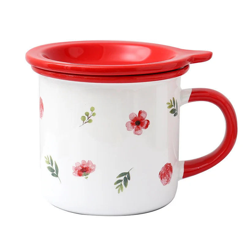 

Coffee Travel Mug Xmas Ceramics Water Cup For Coffee Tables Nordic Office Cups for Couples Christmas Gift Mugs Ceramic Cute Tea