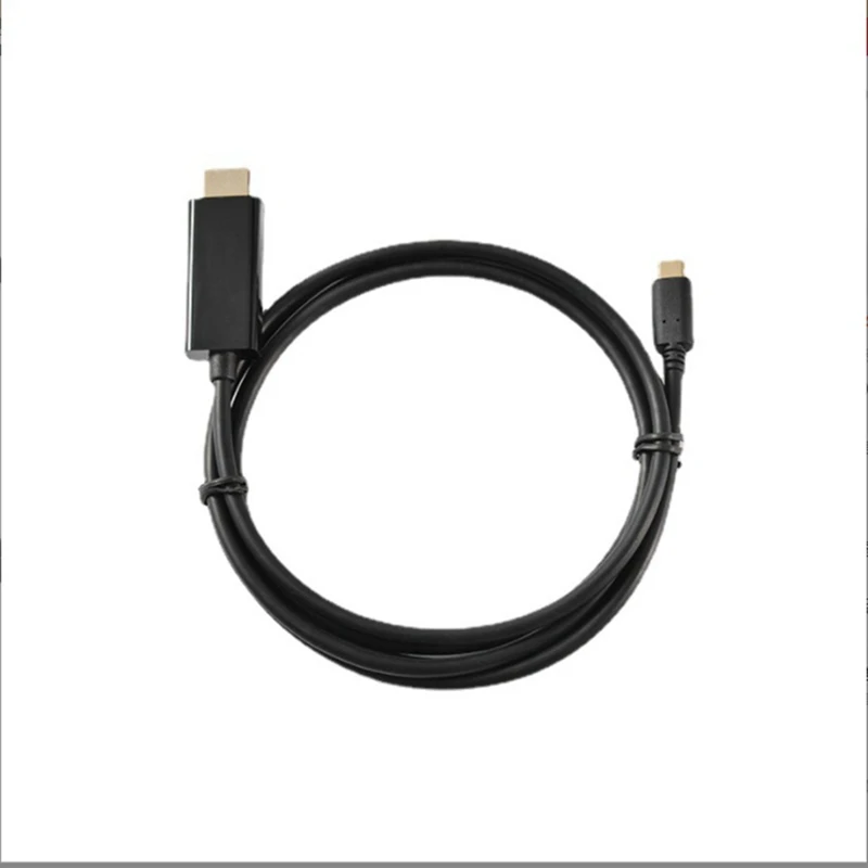 

Кабель для преобразования USB Type-C в HDMI-совместимый кабель для преобразования Type C в HDMI-совместимый кабель для преобразования 1080P 4K 1,8 м