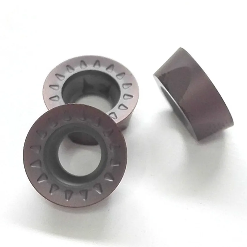 

RPMT08T2MOE-JS LF6018/RPMT10T3MOE-JS LF6018/RPMT1204MOE-JS LF6018 R4 R5 R6 CNC карбидная фрезерная вставка из нержавеющей стали