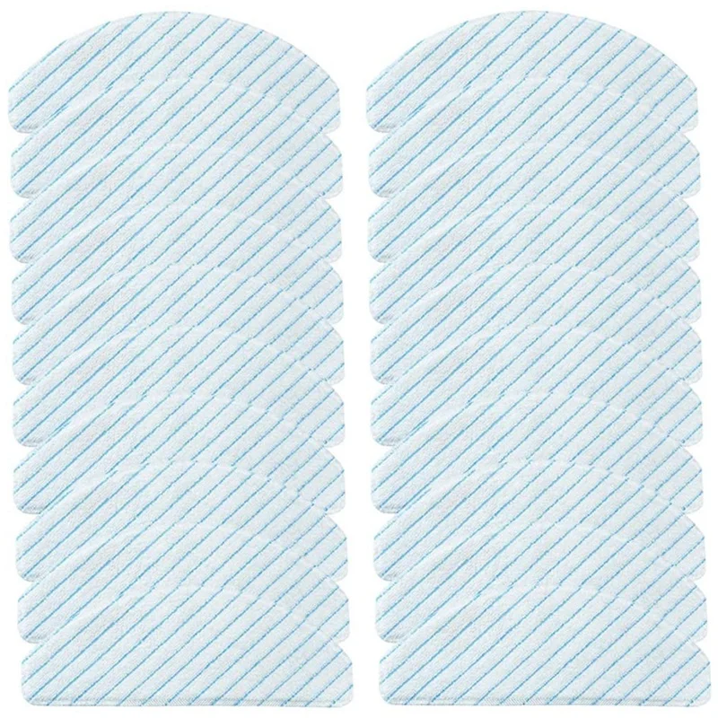 

20 Pack Strong Rag for Ecovacs Deebot Ozmo T8 Aivi T8 MAX Vacuum Cleaner Parts
