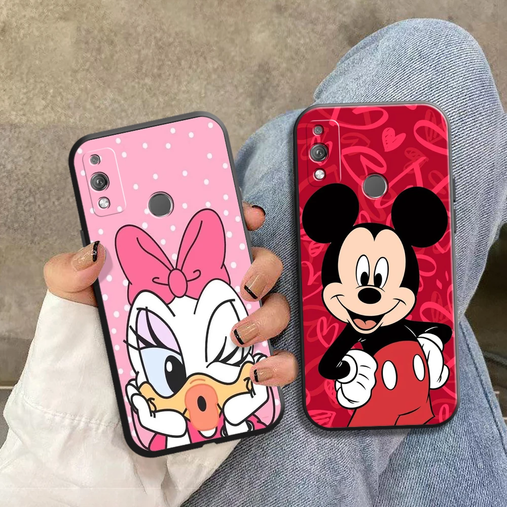 

Disney Logo Mickey Minnie For Huawei Honor 9 V9 9A Pro 9S 9X Lite Soft Silicon Back Phone Cover Protective Black Tpu Case Back
