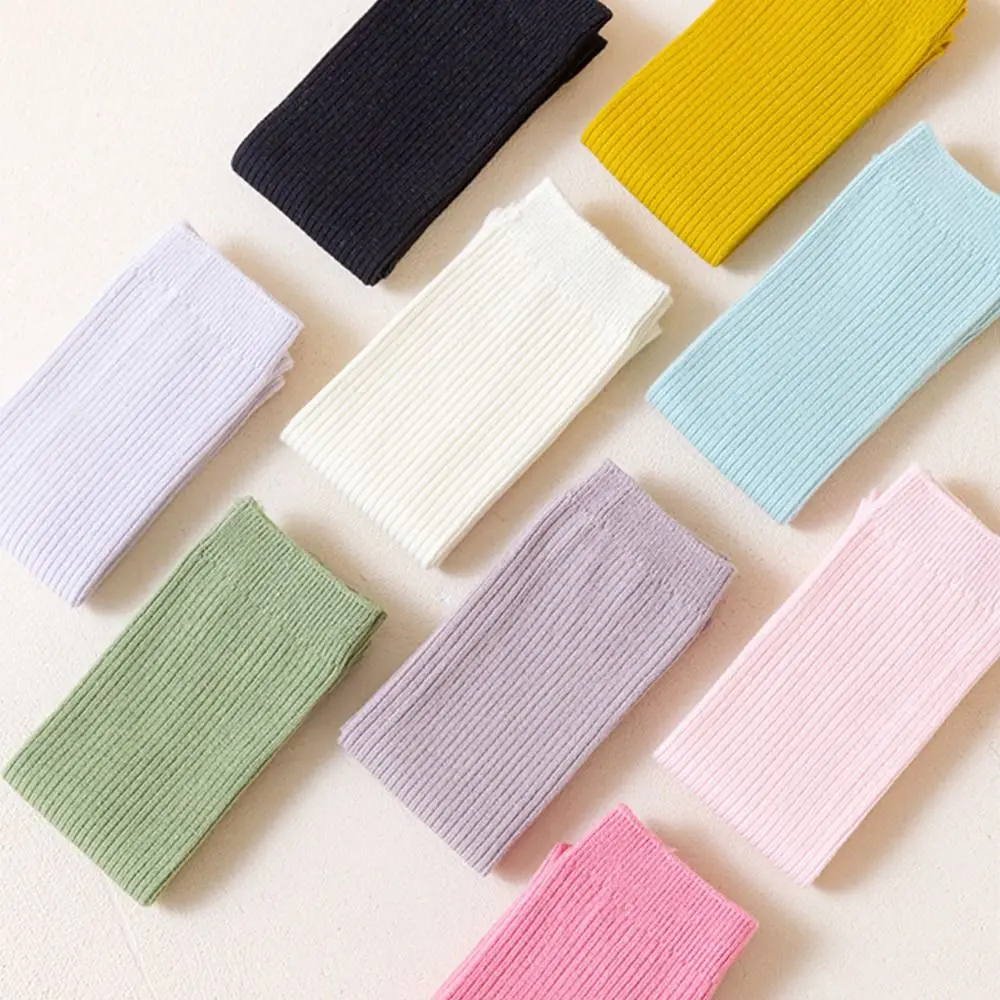 

Однотонные Детские хлопковые носки для девочек в Корейском стиле