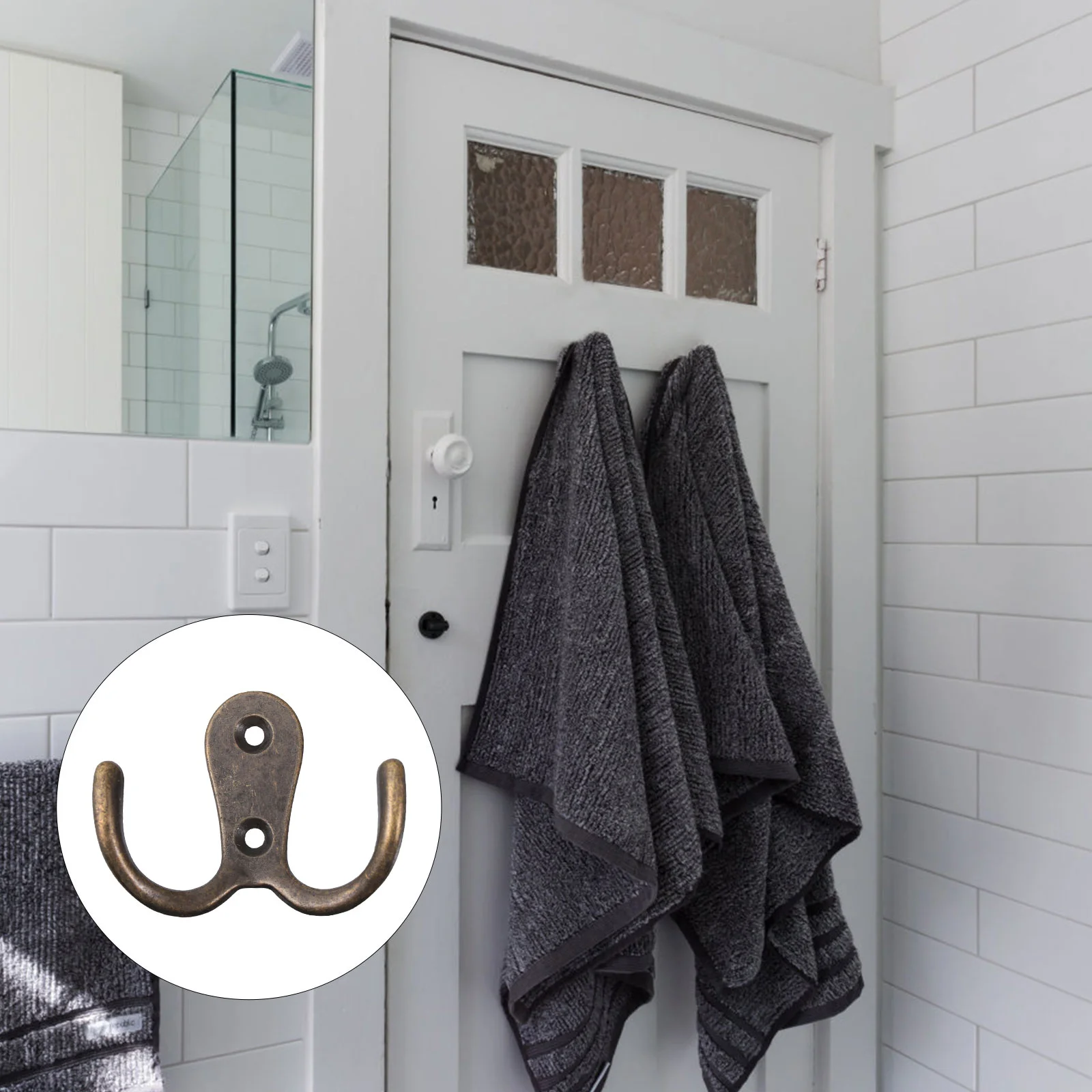 

Hooks Hook Coat Hanger Wall Hangingdoor Clothes Hat Cabinet Wardrobe Towel Towels Duty Heavyof Cothes Bedroom Mounted Closet