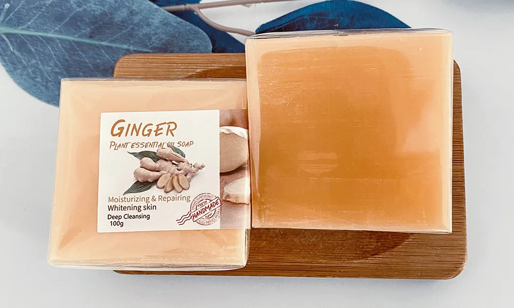 Отбеливающее мыло ручной работы 100 г осветляющее натуральное растительное