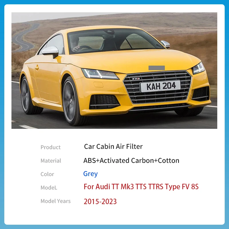 Для Audi TT Mk3 TTS TTRS Тип FV 8S 2015 ~ 2023 5Q0819653 автомобильные аксессуары с активированным