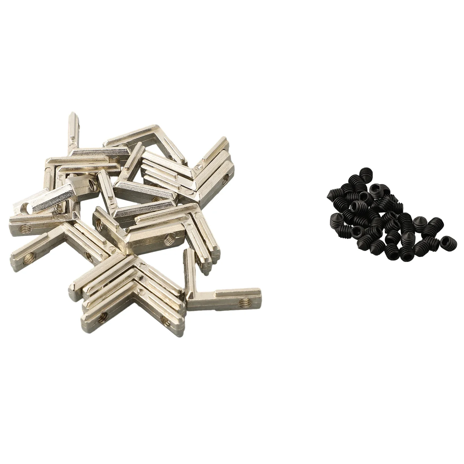 Угловые шарнирные кронштейны с Т-образным пазом для алюминиевых профилей 20X