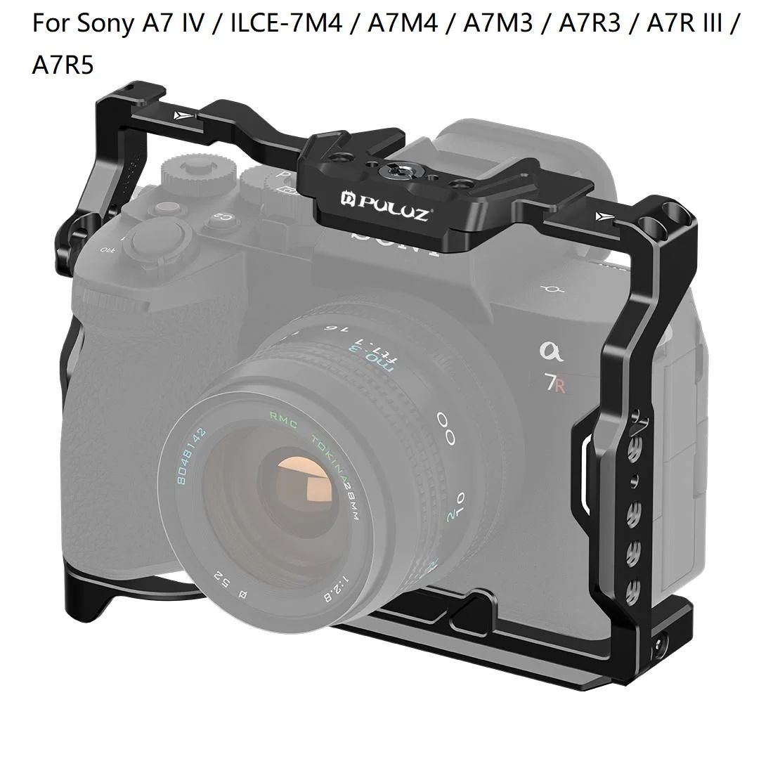 Фото Металлический стабилизирующий кейдж-риг PULUZ для камер Sony A7 IV / ILCE-7M4 / A7M4 / A7M3 / A7R3 / A7R III / A7R5 №1