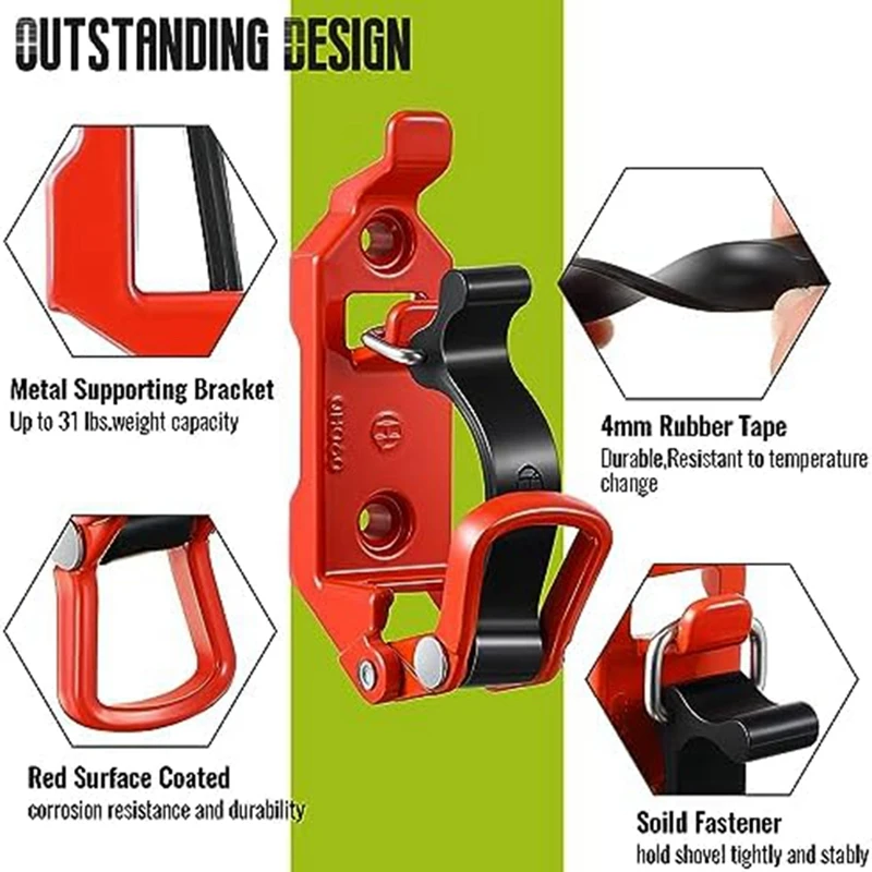 6 шт. держатель лопаты для автомобиля на крышу стойка акселератора автомобильные