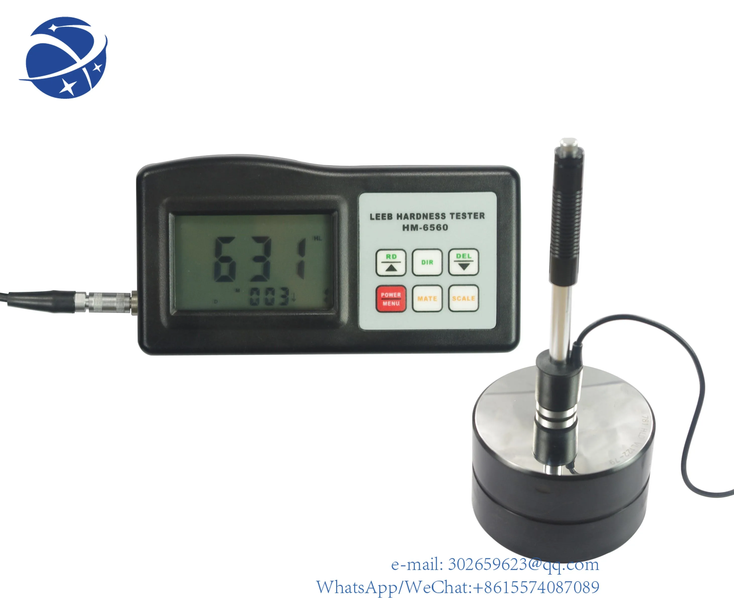 

Handheld Leeb Hardness Tester HM-6560 with 50 datas memory