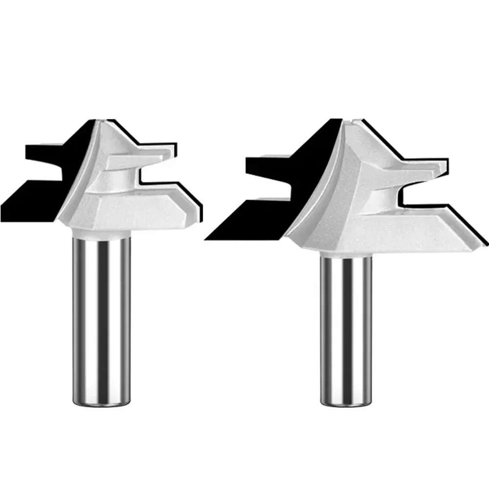 Концевая фреза KANGMINGJIAN PCD алмазная 45-градусная tenon твердосплавная