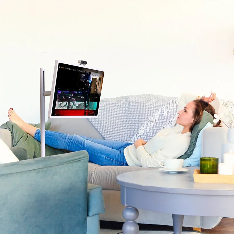 Смарт-ТВ 21 5 Дюймов Android умный игровой монитор с сенсорным экраном вращающийся WIFI