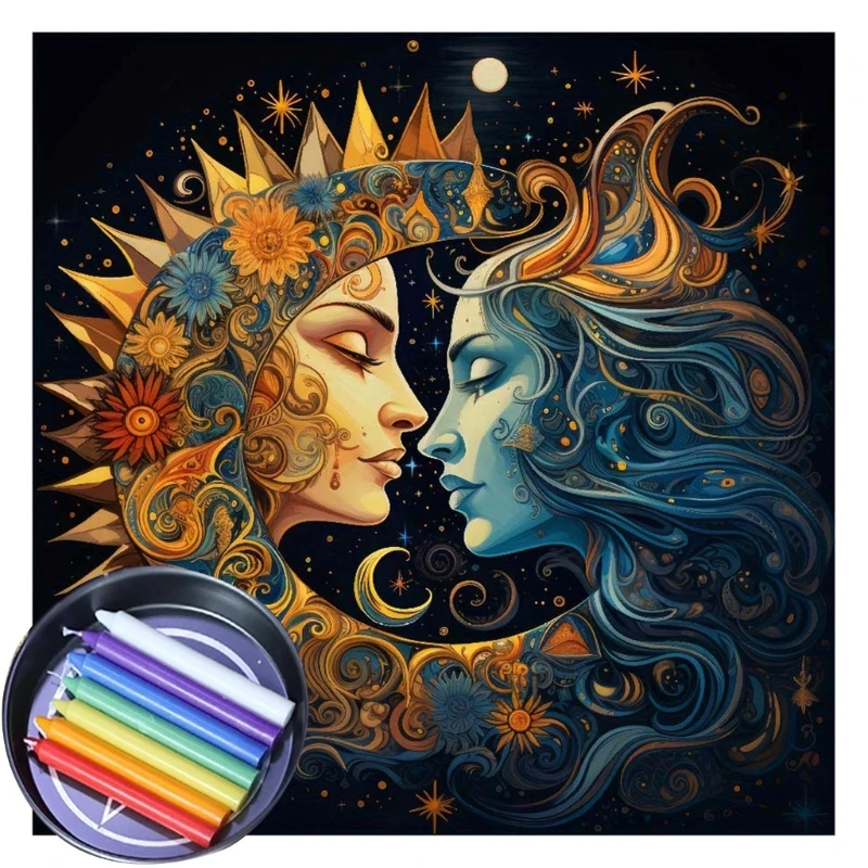 Тканевая скатерть для гадания