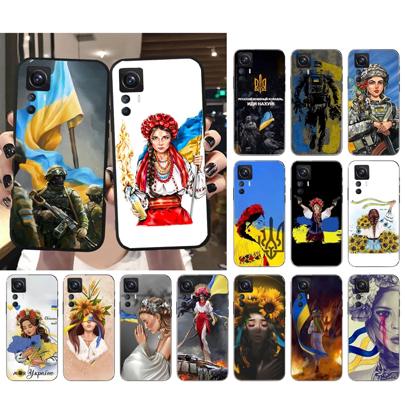 

Ukraine Girl Phone Case for Xiaomi Mi 11T 11 12T Pro 10T 10 10Pro 12 11 lite 5G NE 12S 10pro Poco X3 Pro Poco F3