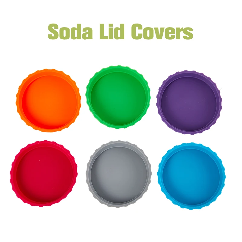 

1Pcs Soda Lid Covers Multi-color Beverage Can Protector Silicone Can Covers Beer Bottle Cap Tin Can Soda Coke Cap